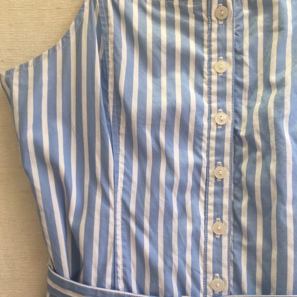 RALPH LAUREN blue striped sundress - Picture 2 of 6